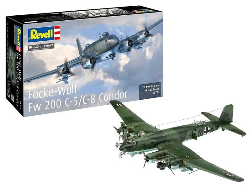 Machetă din plastic a aeronavei Focke-Wulf Fw 200 C-5/C-8