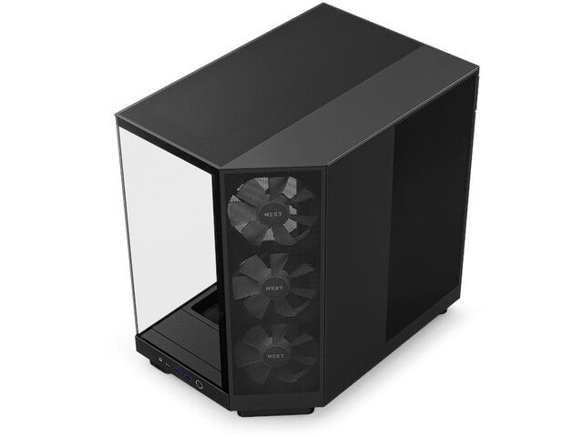 Carcasă H6 Flow RGB cu fereastră neagră