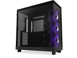 Carcasă H6 Flow RGB cu fereastră neagră