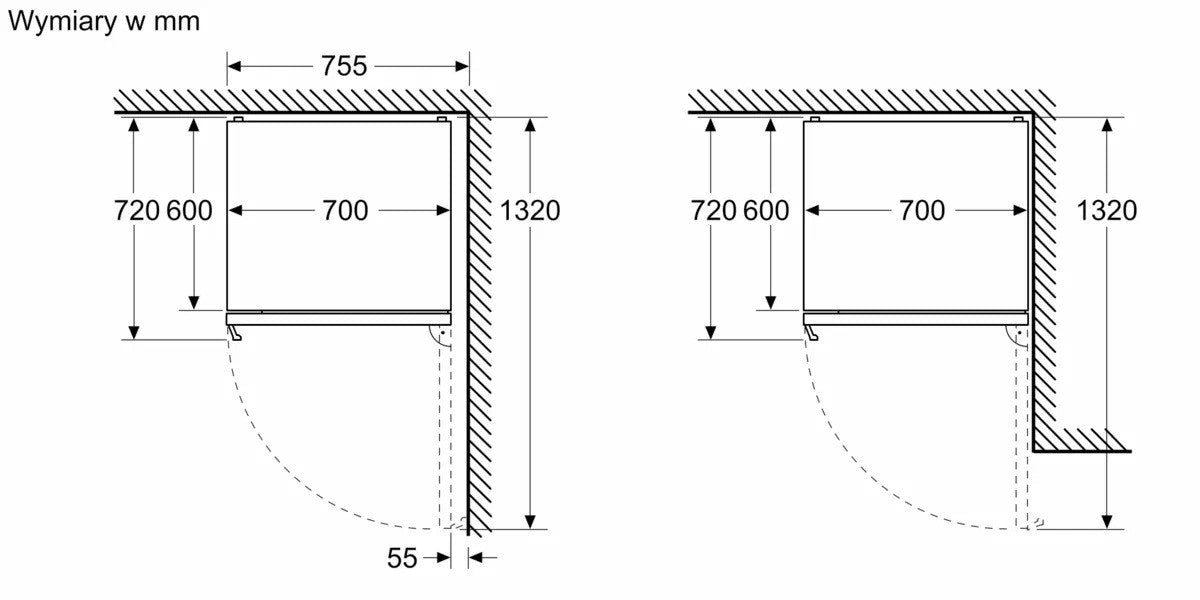 Frigider-congelator 70 cm KGN49OCAF Antracit