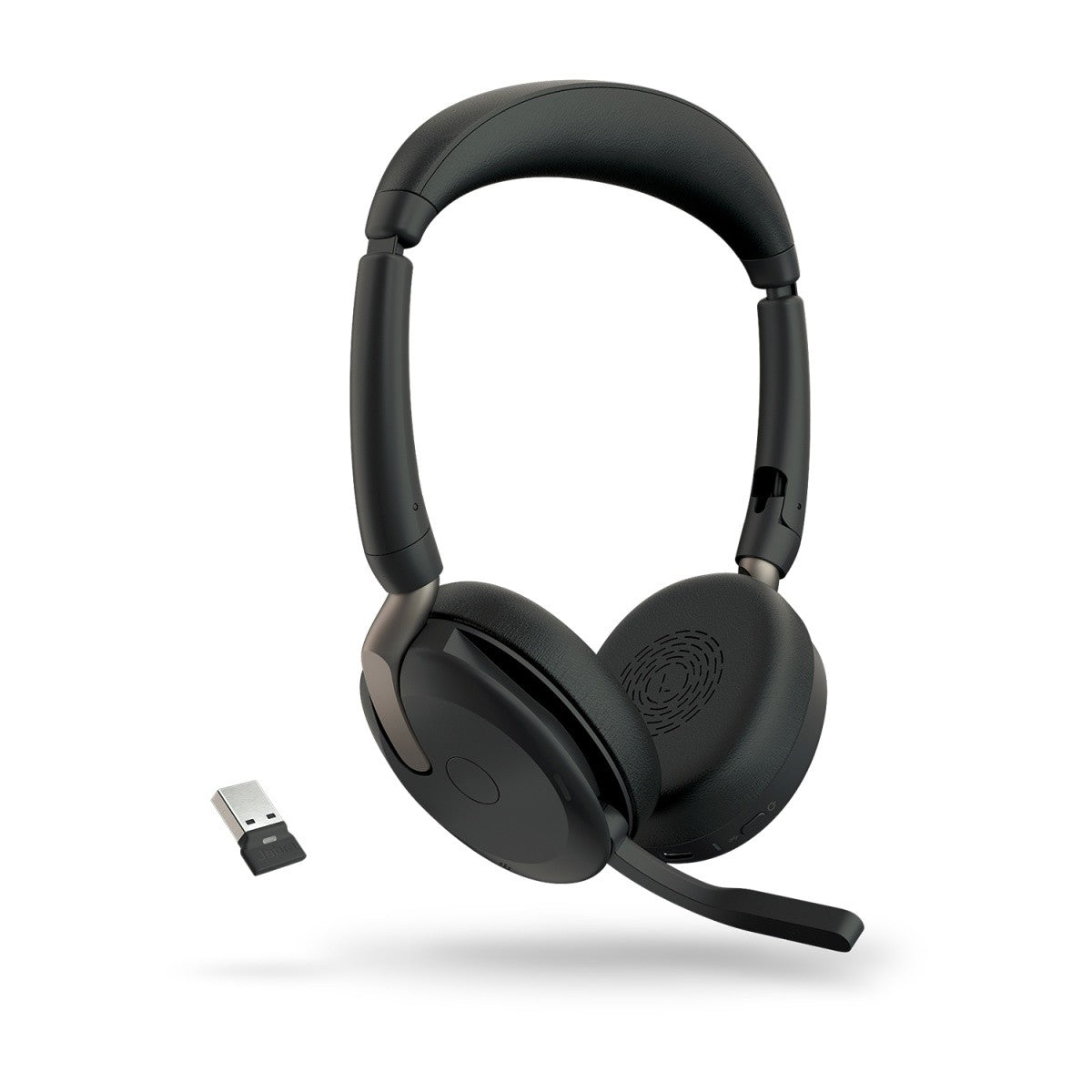 Căști cu încărcător wireless stereo Evolve2 65 Flex Link380a UC