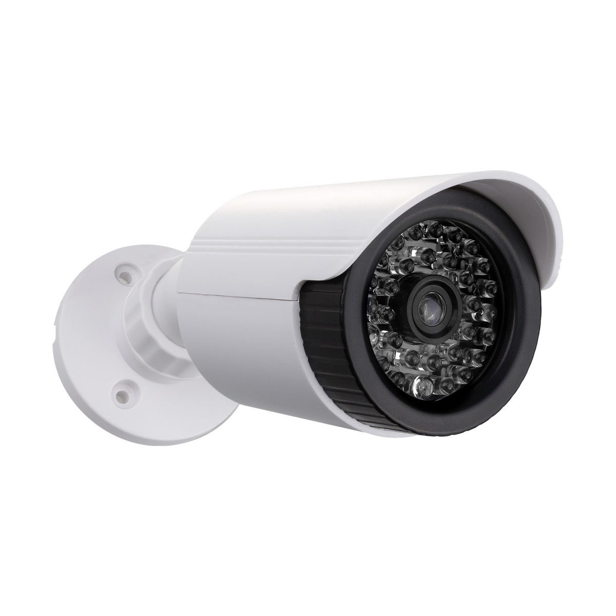 Cameră bullet fictivă, LED-uri IR, IR1800 W alb, 2xAA, ABS