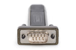 Convertor/adaptor USB-A 2.0 mascul la RS232 (DB9) mascul | Chipset Prolific PL2303GT | Montare cu șuruburi | cu cablu suplimentar de 0,8 m