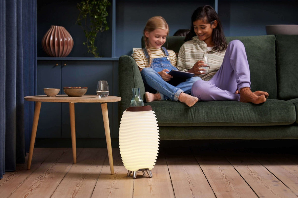 Lampă LED cu difuzor și răcitor Synergy 35 albă