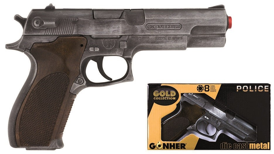 Pistol poliție metalic GONHER 45/1