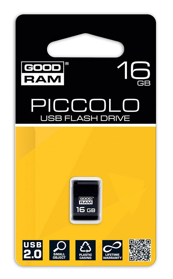 PICOLLO 16GB USB 2.0 Negru
