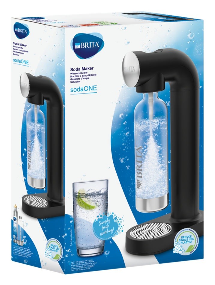 Saturator negru SodaONE