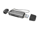 Cititor de carduri Scarab 3 USB A/C SD/MICRO USB 3.1 Gen 11