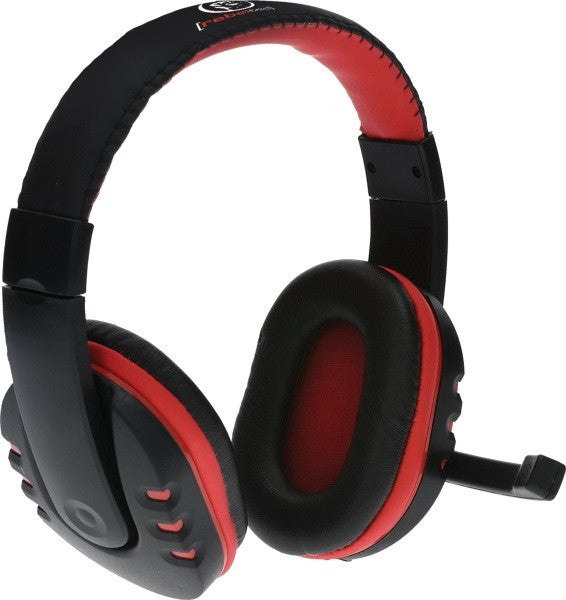 Căști stereo Rohan pentru PC, cu microfon, 2x mini jack de 3,5 mm (intrare/ieșire)