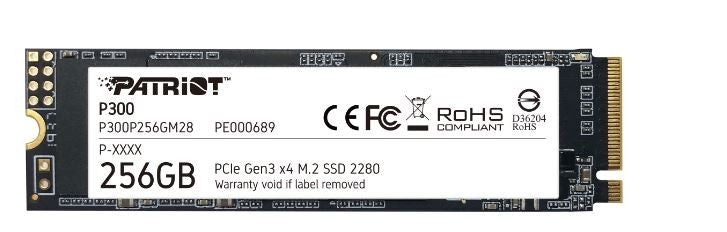 SSD Disc P300, 256 GB, M.2, PCIe Gen 3 x4, 1700/1100