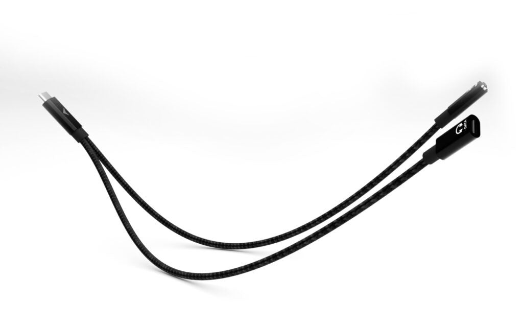 Cablu splitter USB-C audio/date 100W
