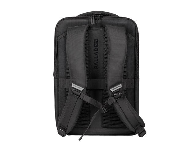 Rucsac pentru laptop PALLAD 570 de 17,3 inci, negru