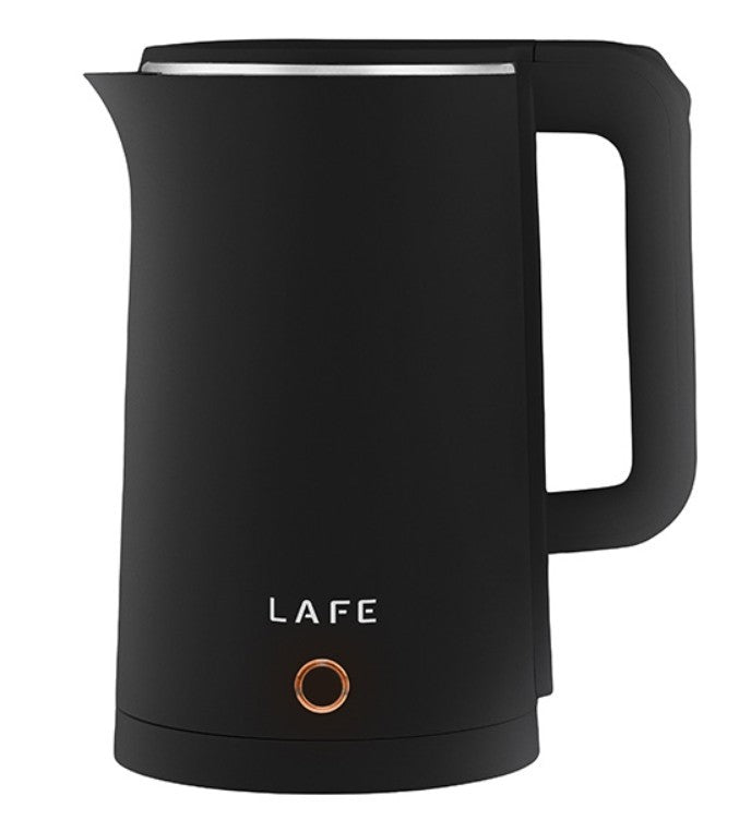 Fierbător electric cu perete dublu, negru