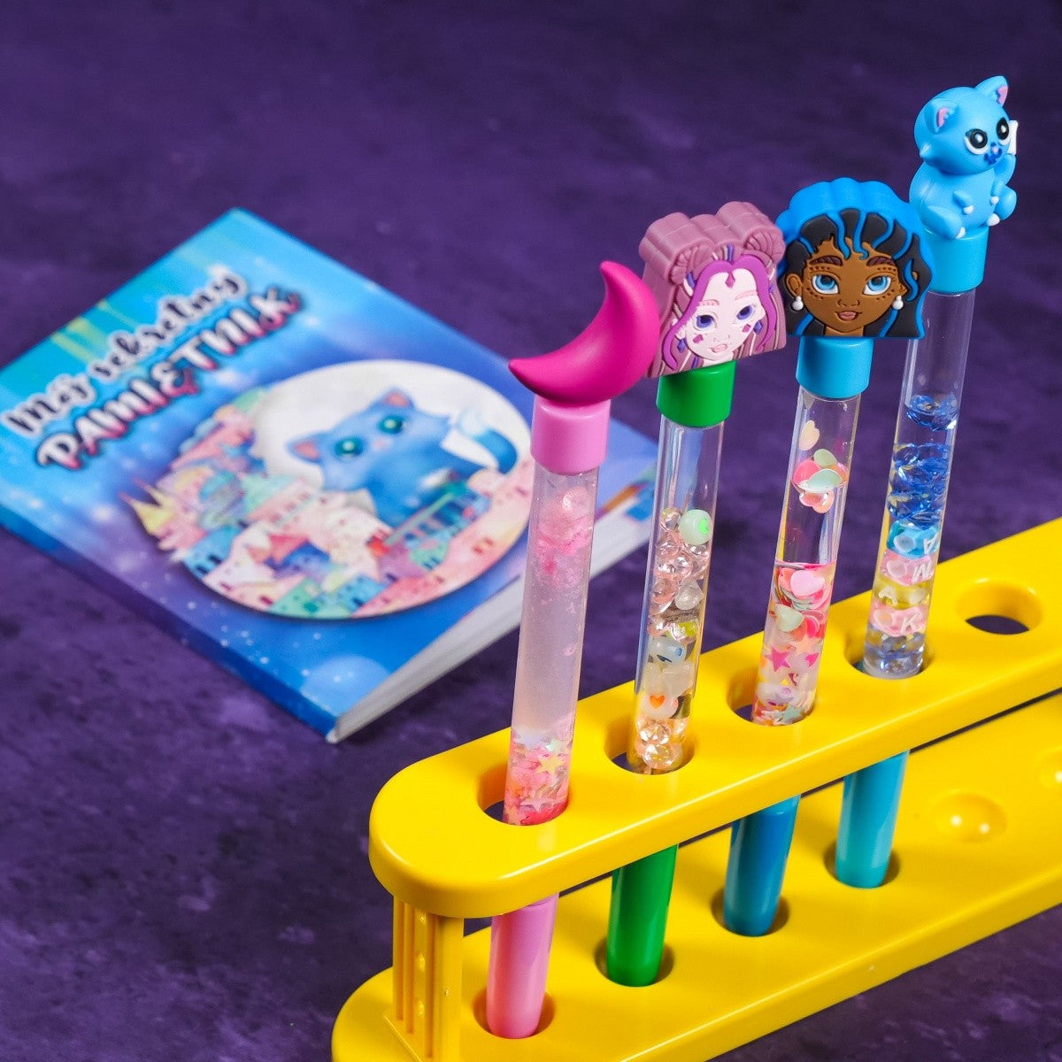 Kit creativ Moon Academy Pixuri și jurnal Moon