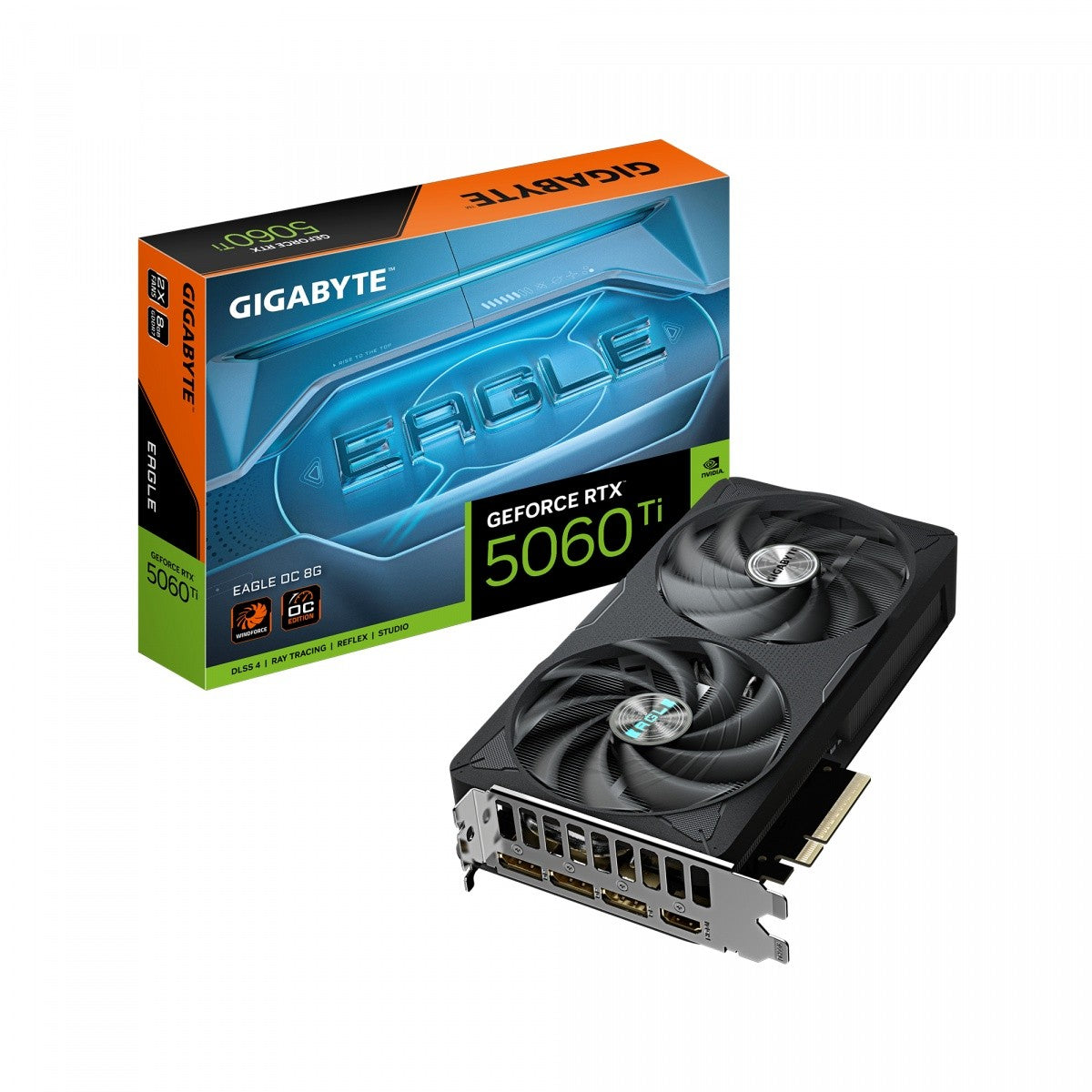 Placă grafică GeForce RTX 5060 Ti EAGLE OC 12 8BIT GDDR7 HDMI/3DP