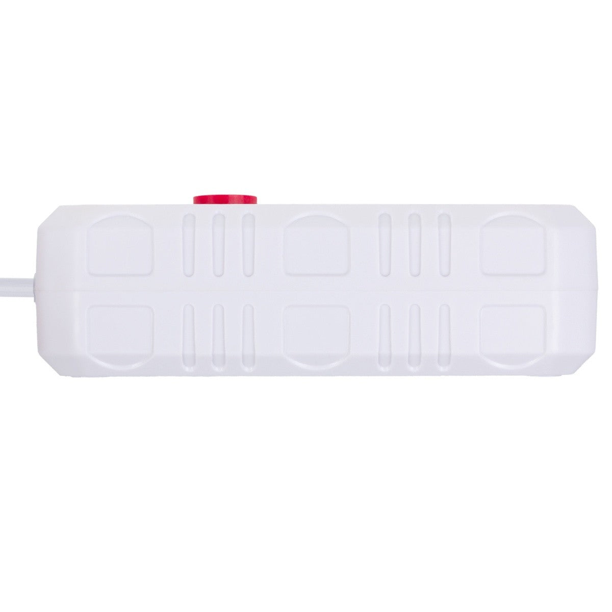 Prelungitor cu 2 prize MCE387 W 3xUSB, 110-240V AC 50/60Hz, 2.1A max 2500W, 1.5m, alb