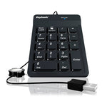 Tastatură rezistentă la praf ACK-118BK2, IP64