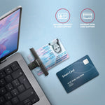 Cititor de carduri de identitate CRE-SMPC PocketReader USB-C
