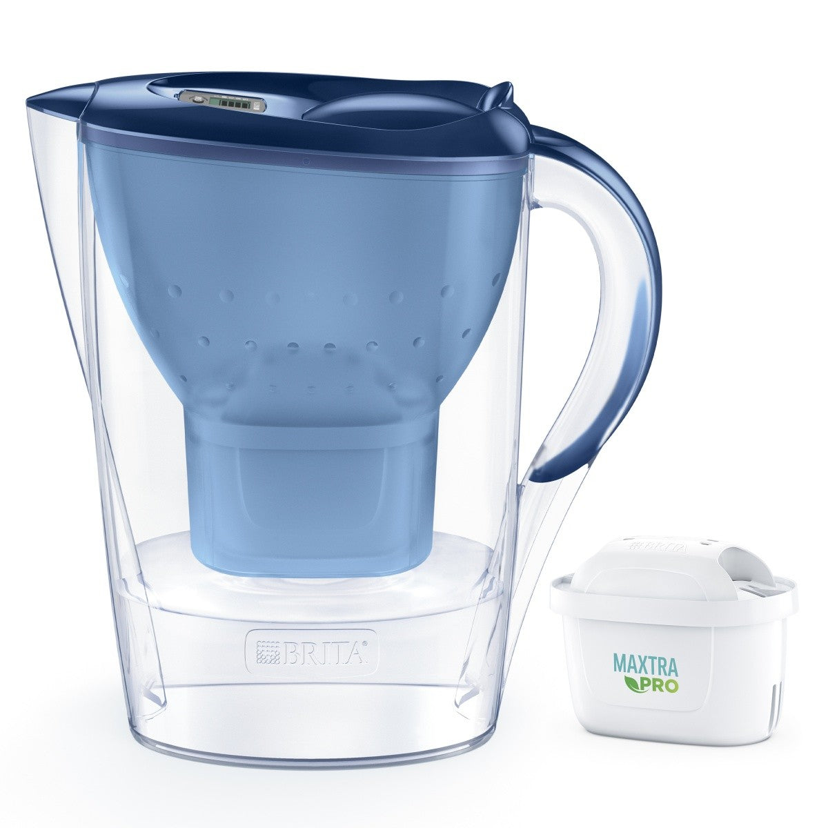Cană filtrantă Marella Maxtra PRO Pure Performance 2,4 l, albastră