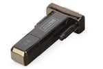 Convertor/adaptor USB-A 2.0 mascul la RS232 (DB9) mascul | Chipset Prolific PL2303GT | Montare cu șuruburi | cu cablu suplimentar de 0,8 m