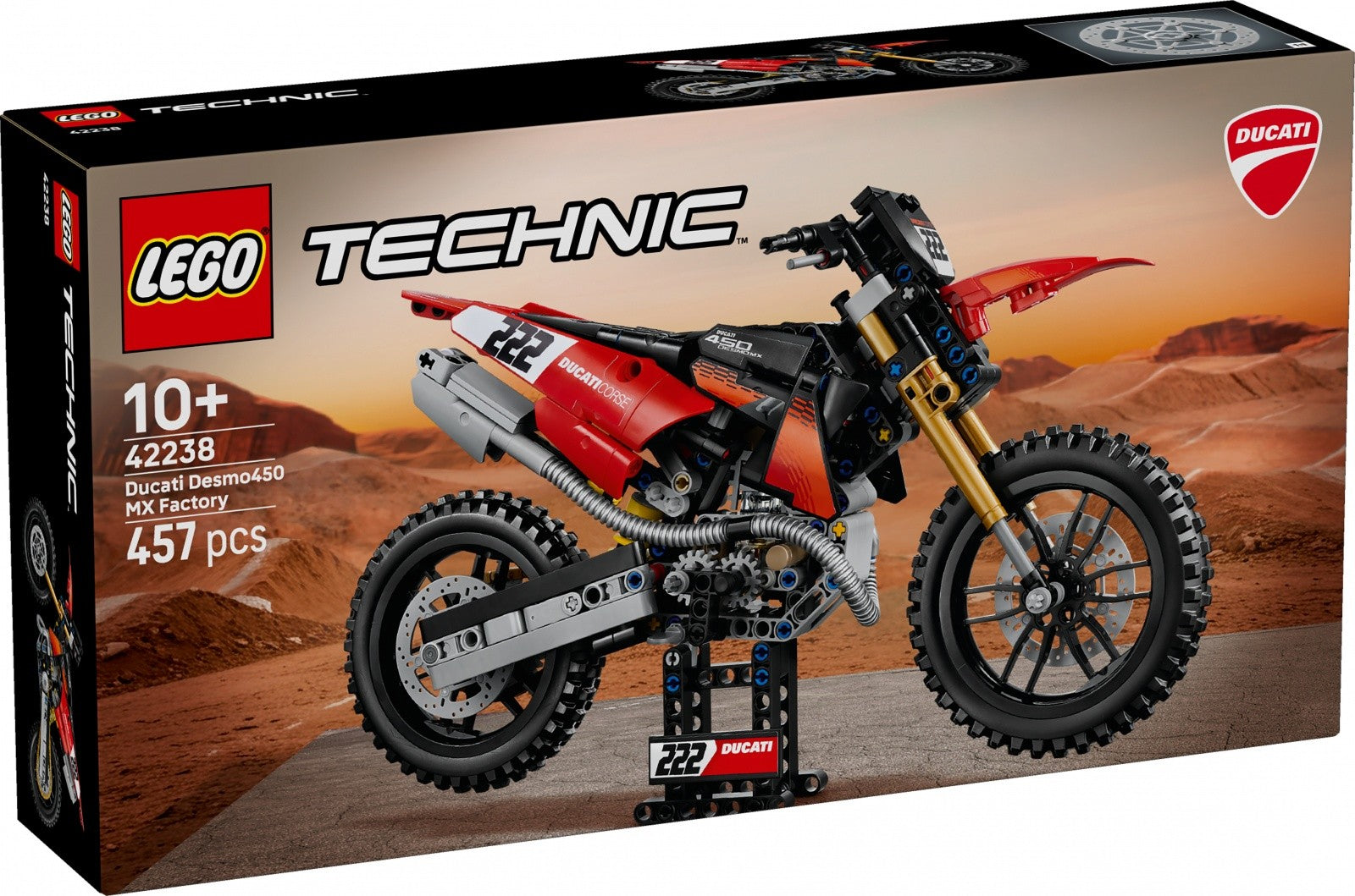 Technic 42238 Ducati Desmo450 MX Factory Motocicletă