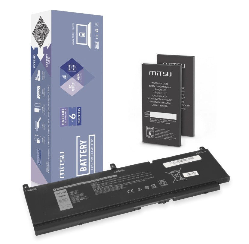Baterie PKWVM pentru Dell Precision 15 7550 7560 Precision 15 7760 7400 mAh (84 Wh) 11.4V