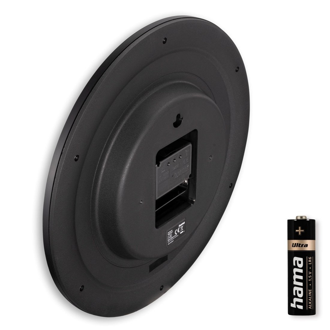 Ceas de perete DCF Teneriffa 30cm negru