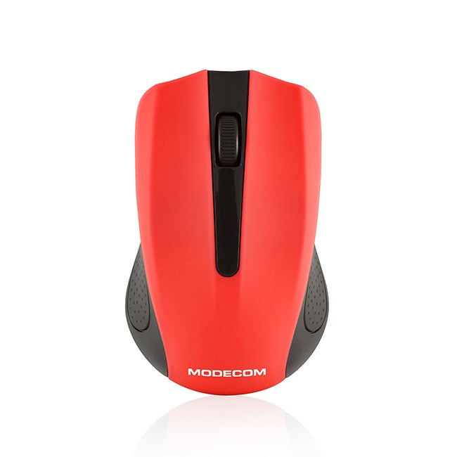 Mouse optic wireless WM9 negru și roșu