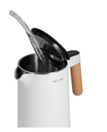 Fierbător cu perete dublu de 1,5 L RK3300 alb