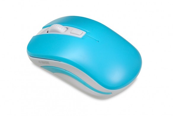 Mouse optic wireless Loriini Pro, albastru