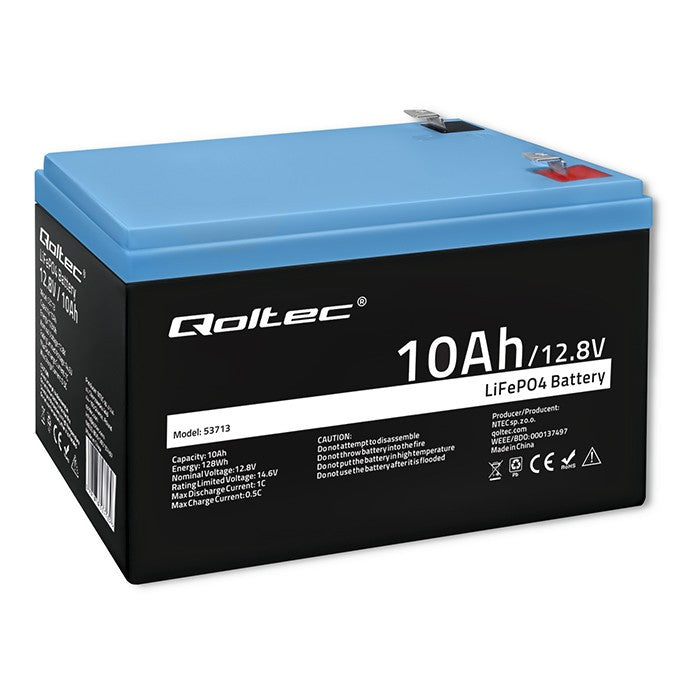 Acumulator LiFePO4 | 12.8V | 10Ah | 128Wh | BMS
