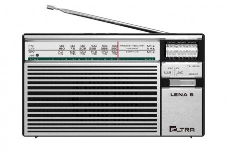 Radio LENA 5 USB Argintiu