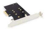 Placă de extensie (controler) M.2 NGFF/NVMe SSD PCIe 3.0 x4 SATA 80, 60, 42, 30 mm