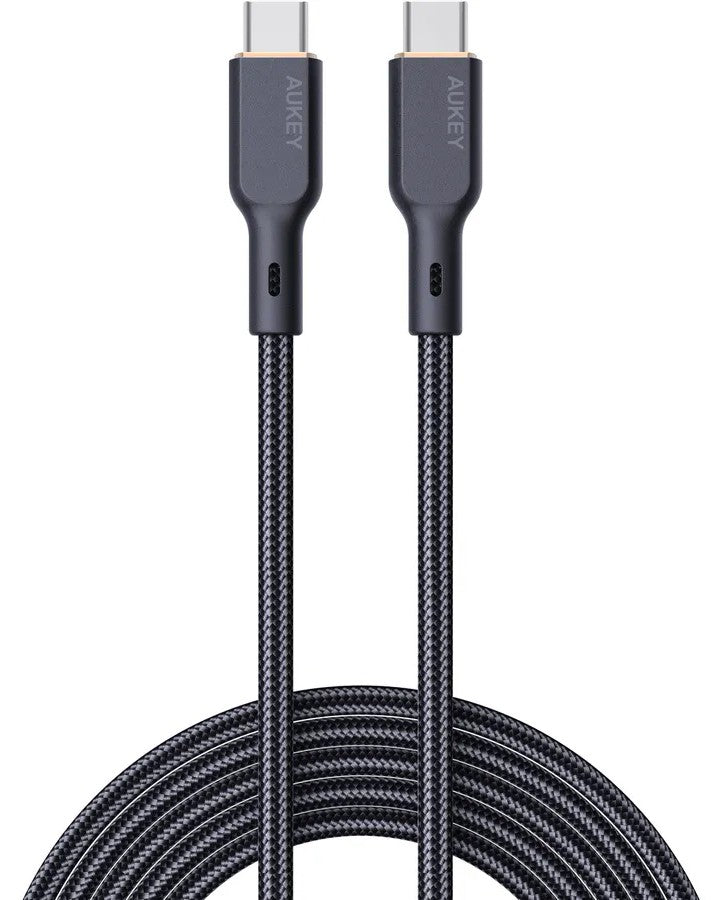 Cablu CB-KCC101 USB-C - USB-C 1m 100W PD 5A 20V kevlar + cablu nailon