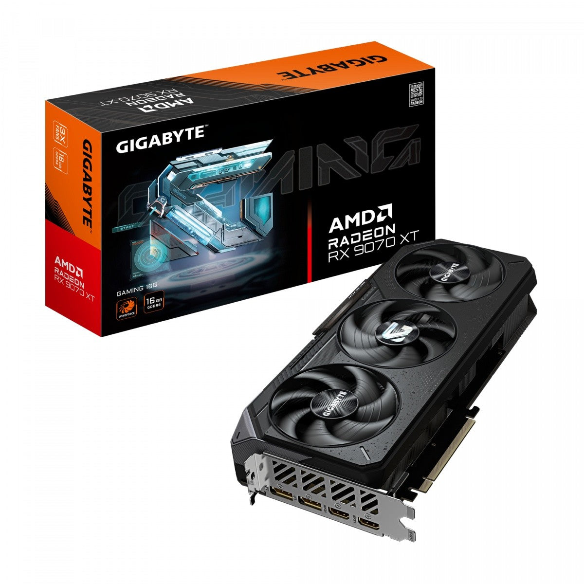 Placă grafică Radeon RX 9070XT GAMING, 16 GB GDDR6, 256 biți, DP/HDMI