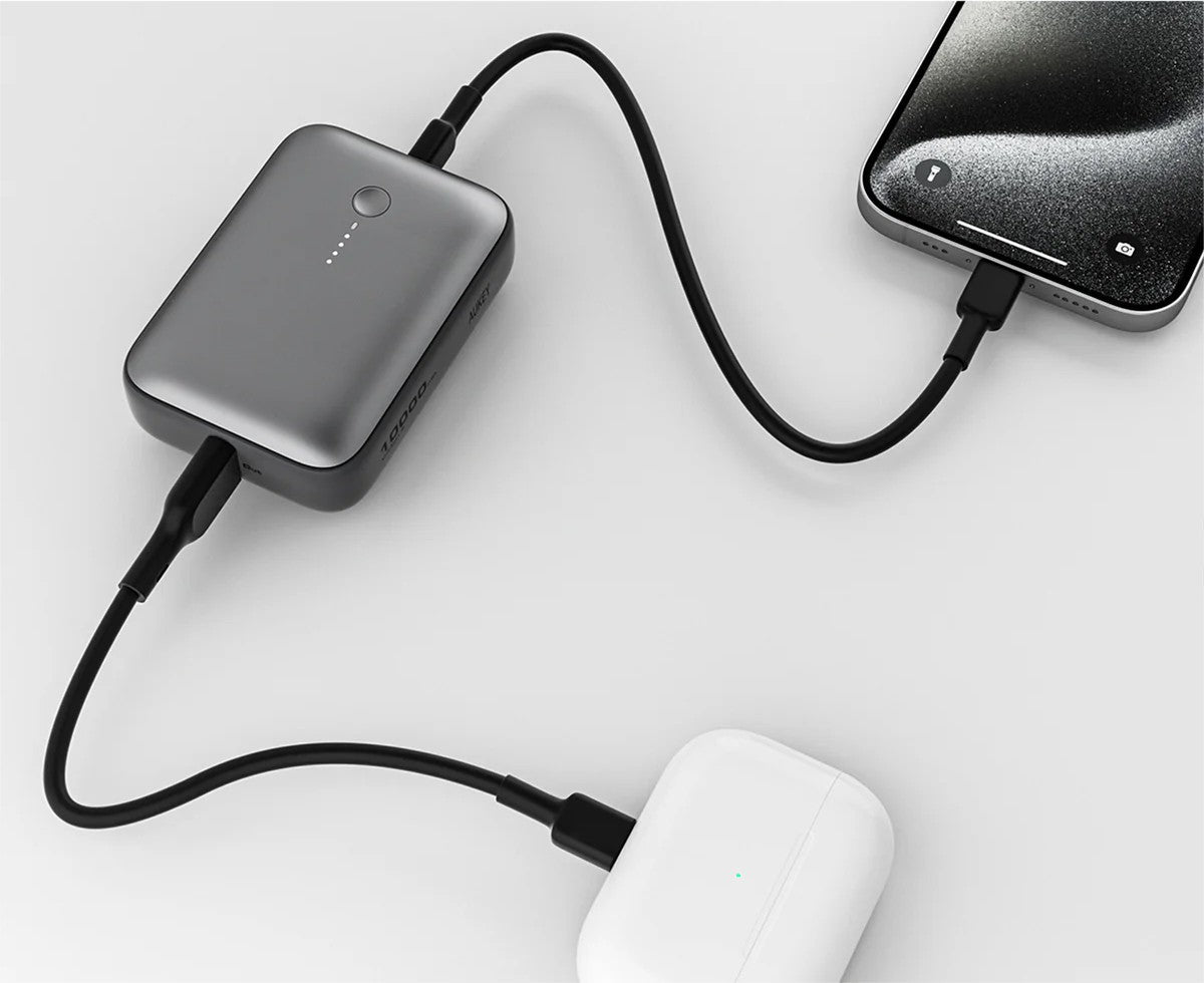 Baterie externă PB-Y55 MINI 10000mAh 22.5W 2xUSB PD QC