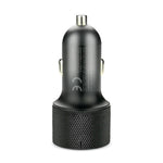 Încărcător auto CC-50Q QC3.0 75W 1X USB + 1X USB-C PD Negru