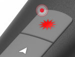 Indicator laser X-pointer