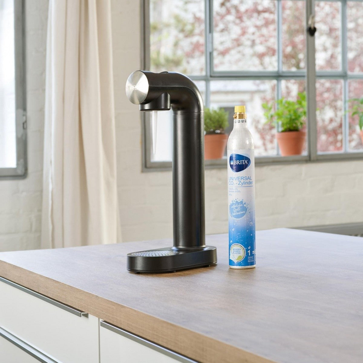 Saturator negru SodaONE