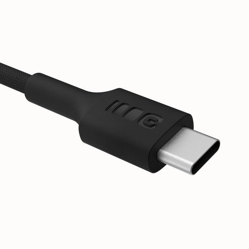 Cablu împletit USB-C-USB-C PowerStream 100W, 1,2 m, negru