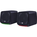 Boxe computer J3 2.0 6W LED USB, negre