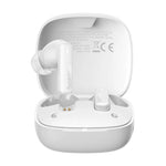 Căști intraauriculare BOWIE E19 Bluetooth 5.3, albe