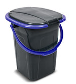 Toaletă de călătorie GB320BB neagră și bleumarin
