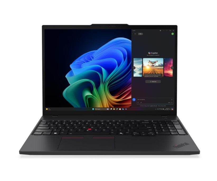 Ultrabook ThinkPad T16 G4 21QE00A2PB W11Pro Ultra 7 255U/16GB/512GB/INT/16.0 WUXGA/Negru/Asistență Premier 3 ani + Compensare CO2