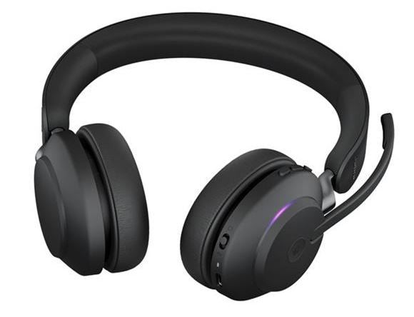 Căști stereo Evolve2 65 Link380a MS, negre