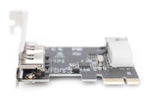 Hartă (Controle) Firewire (400) PCI Exp., 2xZew. 1xZew. (Mini) IEEE1394a 6pin+Mini, Profil redus, VT6308P