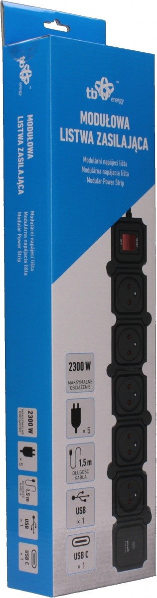 Prelungitor modular de energie 1,5 m