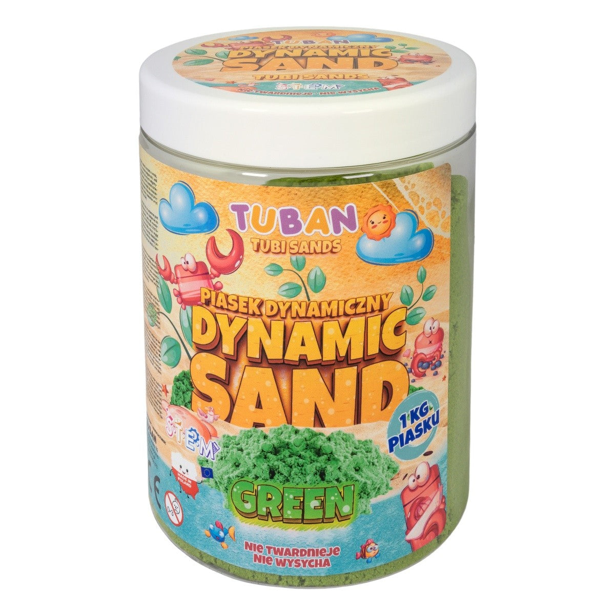 Nisip dinamic 1kg verde