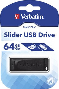 Stick USB Slider 64GB Negru