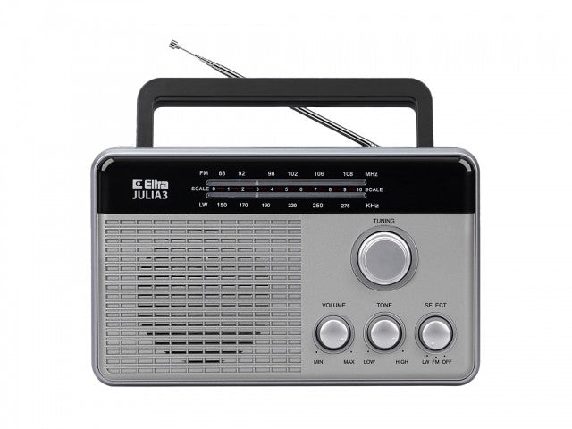 Radio Julia 3 argintiu